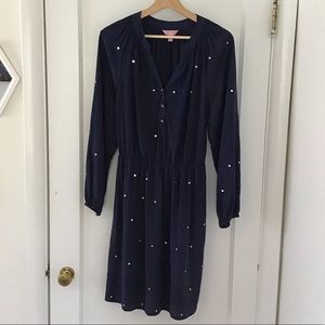 Lily Pulitzer Silk Dress with Mirror Details